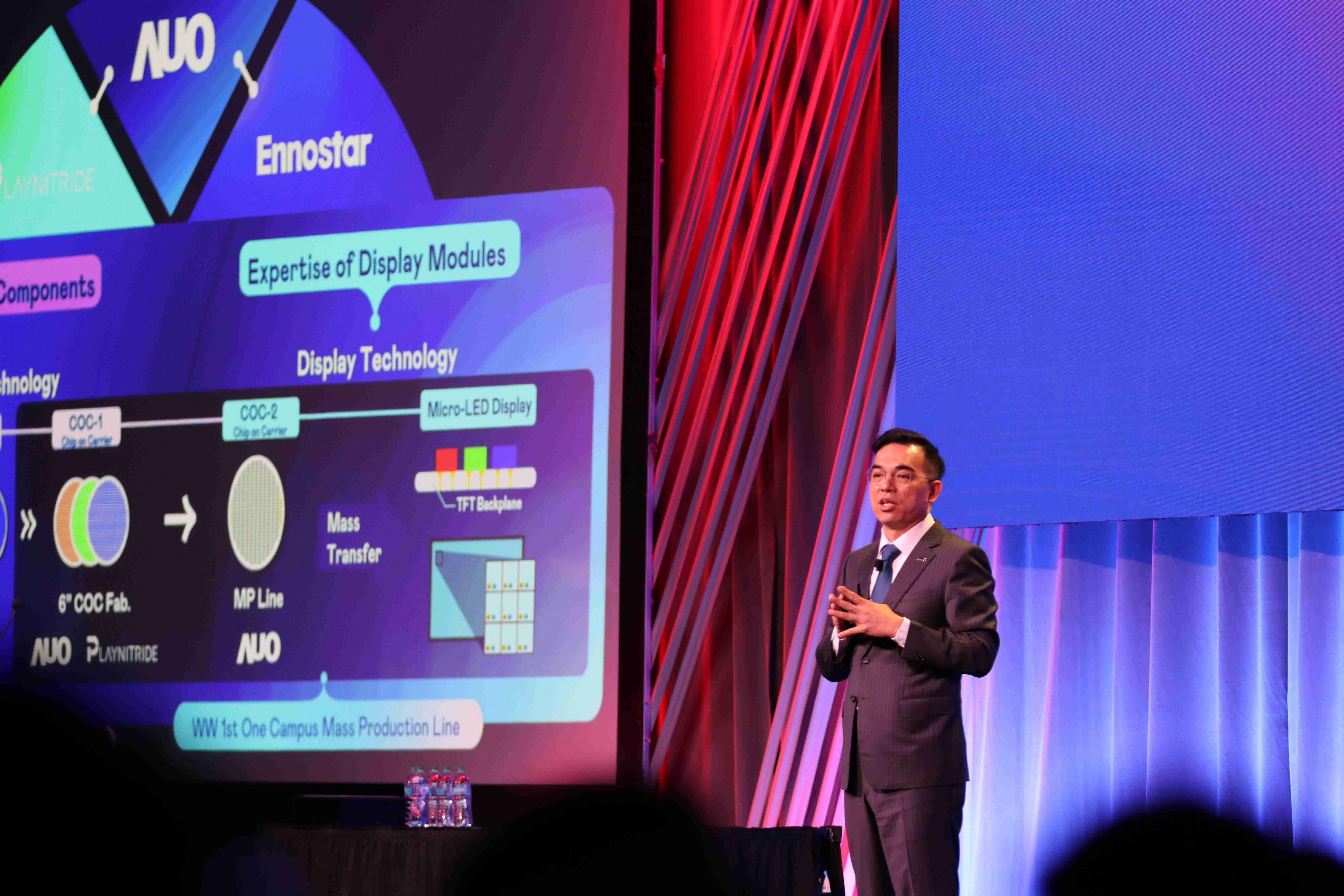 2025 SID显示周登场，，PG国际光电执行长暨总经理柯富仁博士以〝Redefining Displays: Inspiring New Possibilities〞发表主题演说，，，带领PG国际以智能显示解决方案先驱，，透过AI赋能，，重塑显示的视觉创新体验